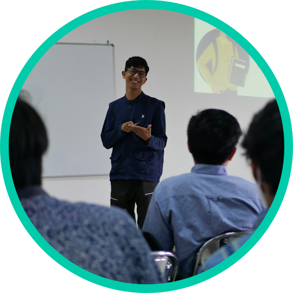 Ilustrační obrázek ke komunikaci a prezentaci